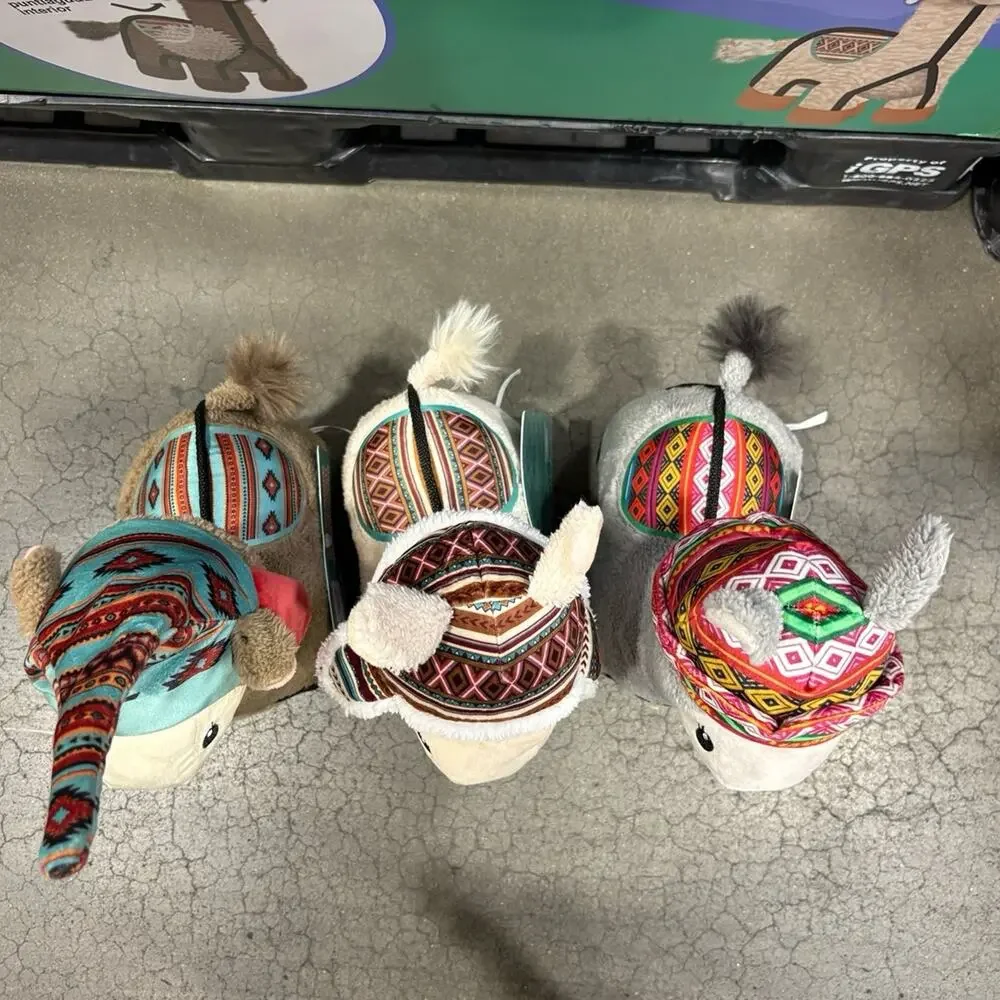 3 Delca Land of Llamas Dog Toys
